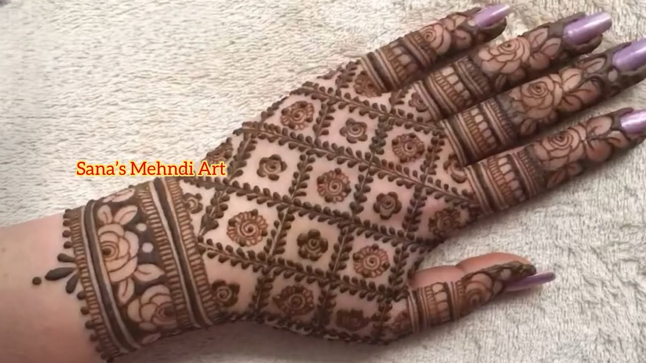 Best Mehndi designs full hand backside| New easy mehndi design| Simple mehandi ka design| Mehndi