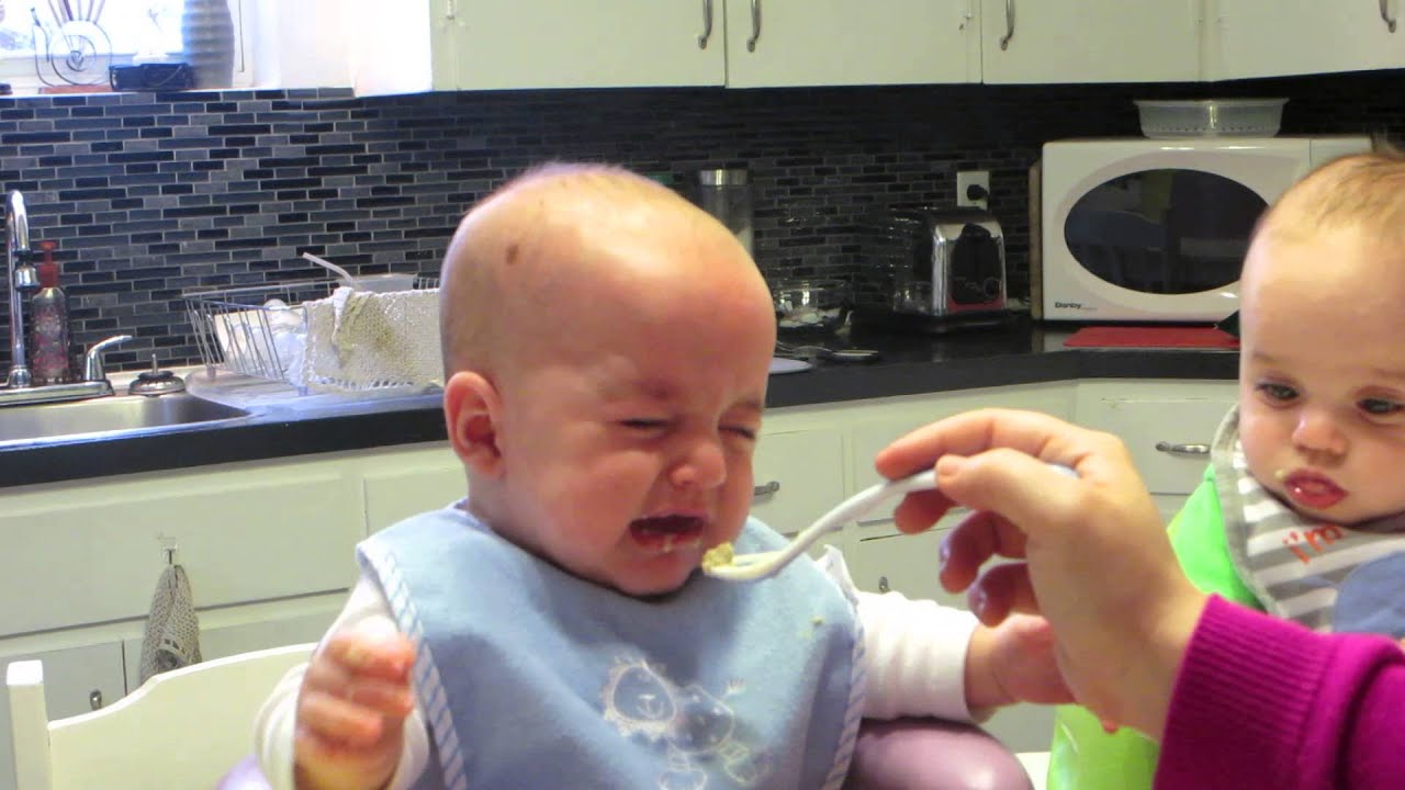 Arsenault Triplets' first solids