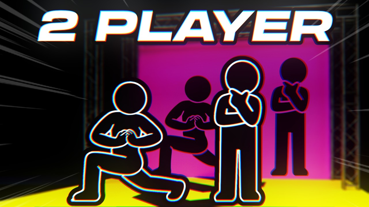 HUMAN TETRIS CO-OP 2 Player | Immersive Interactive Warm Up | Viral Game