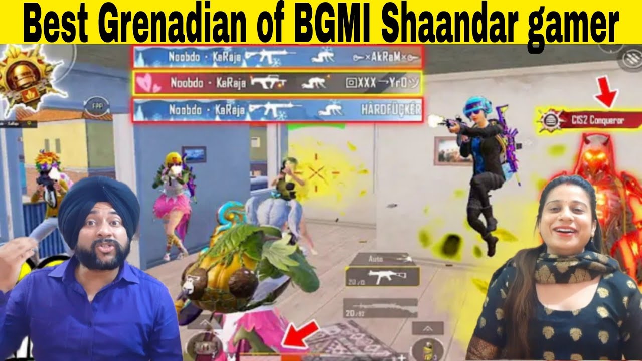 @shaandar gamer ...Best Grenadian in BGMI #shaandargamer #pubg #1v4 #nadespecialist #trending #no.1