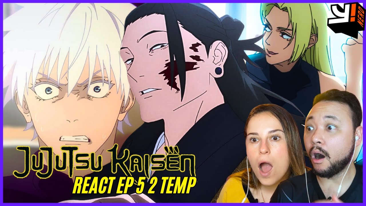 ISSO É CINEMA! GETO SUGURU SE REVELA | React JuJutsu Kaisen Temp 2 Ep 5 | Como Geto ficou mal