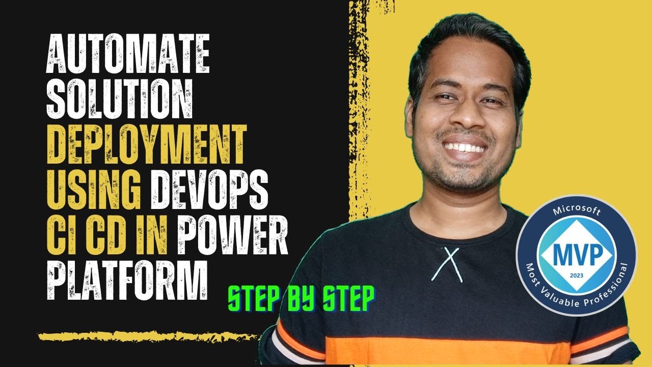 Автоматизируйте развертывание решения с помощью DevOps CI CD Pipeline в Dynamics 365 и Power Plat...