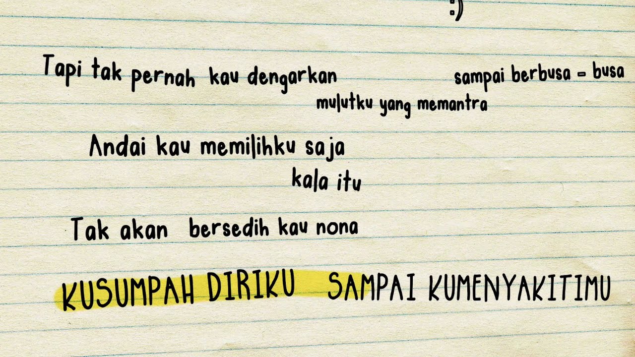 Niky Putra - Sudah (Official Lyric Video)