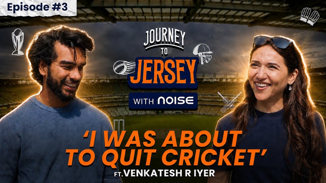 VENKATESH IYER: Meeting India's Most Educated Cricketer | Ep3 Journey to Jersey