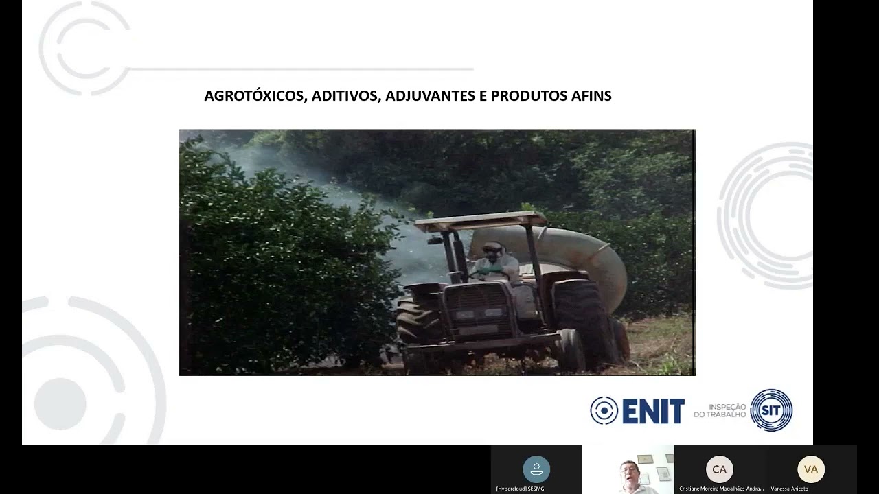 NR 31 Aula 1.7 Agrotóxicos, Aditivos e Produtos afins- parte 3- Exposição Indireta e Armazenamento