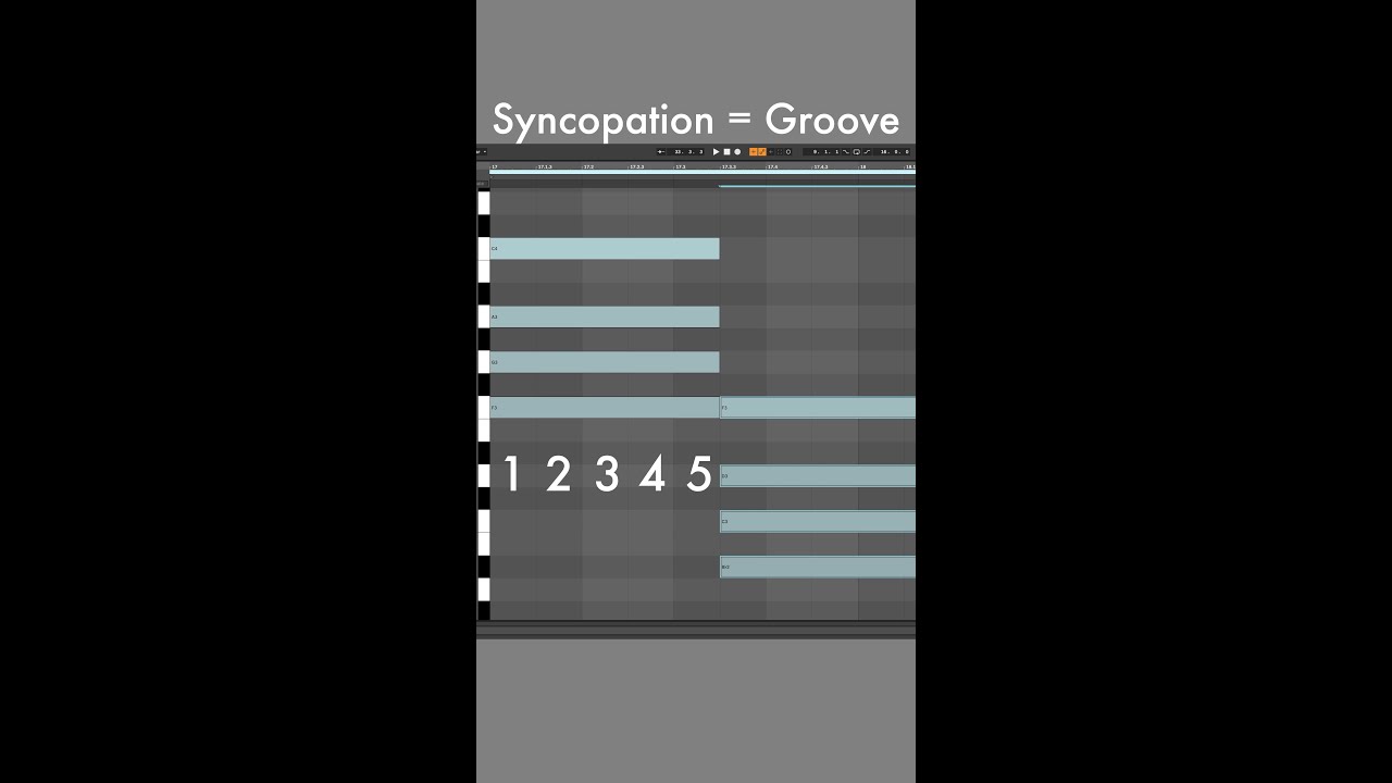 Syncopation = Groove