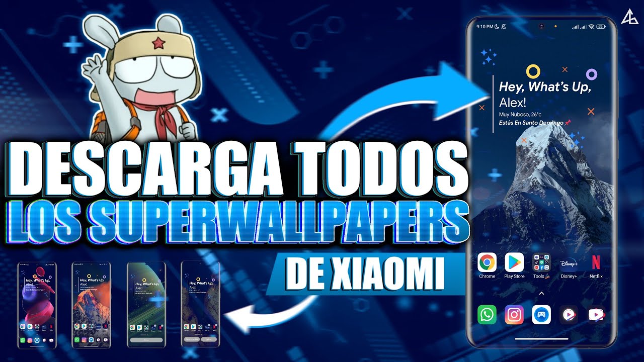 C&oacute;mo descargar los SUPER WALLPAPERS XIAOMI DE MIUI 13 🤩🚀 | C&oacute;mo tener todos los superfondos (2022)