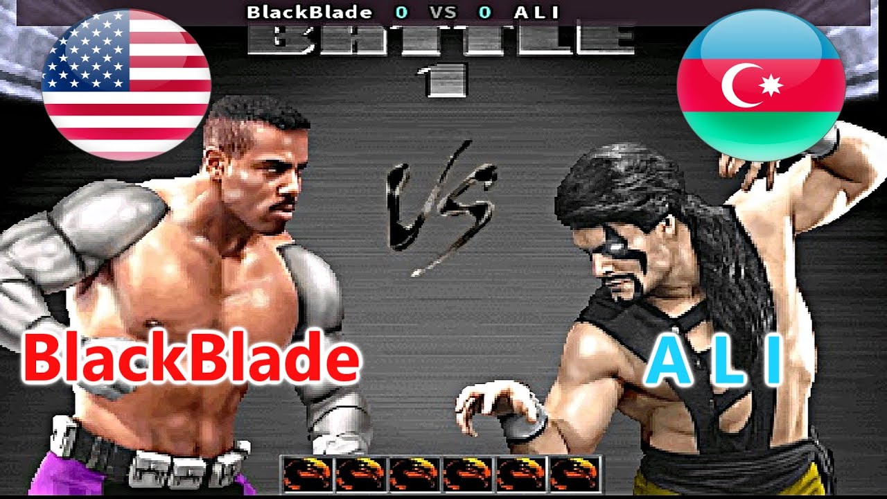 UMK3 - BlackBlade vs A L I