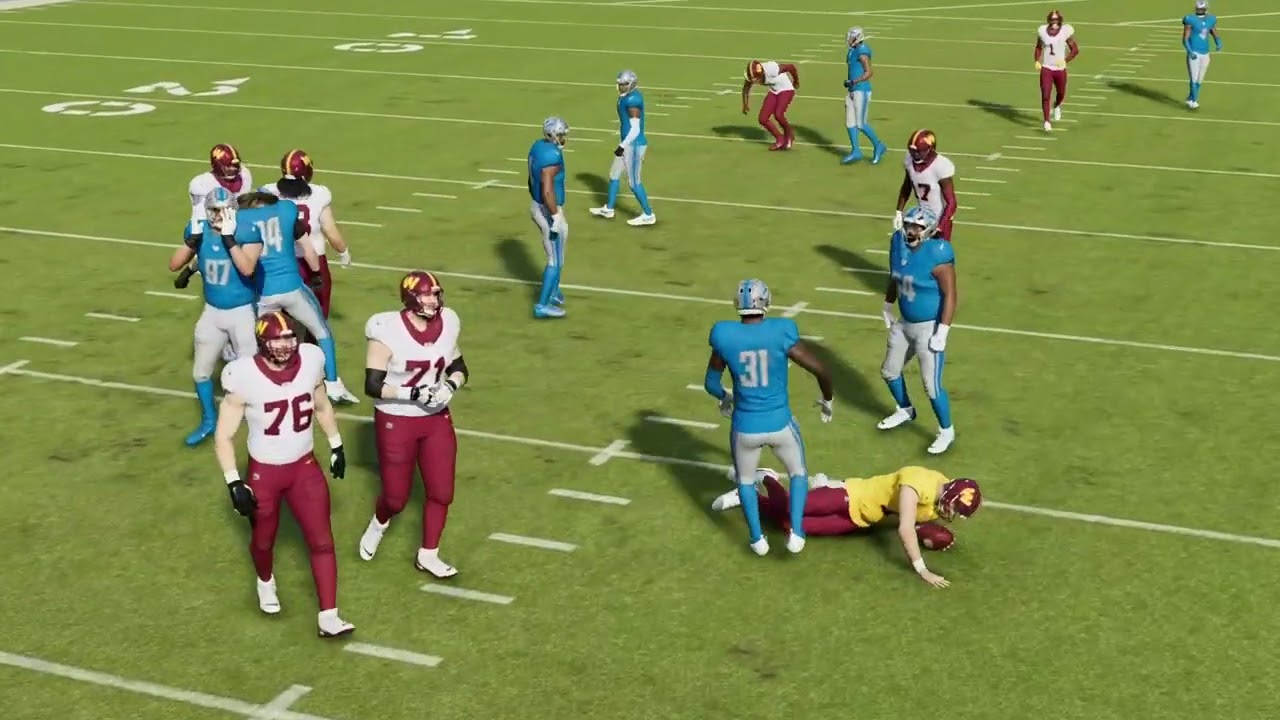 Madden 24 - Big Nickel over G, Two free blitzers. Finals plays before NCAA?