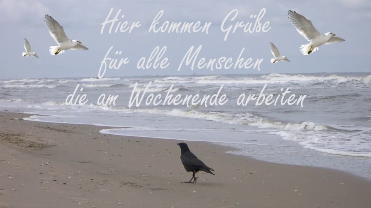 Für alle , die am Wochenende arbeiten
