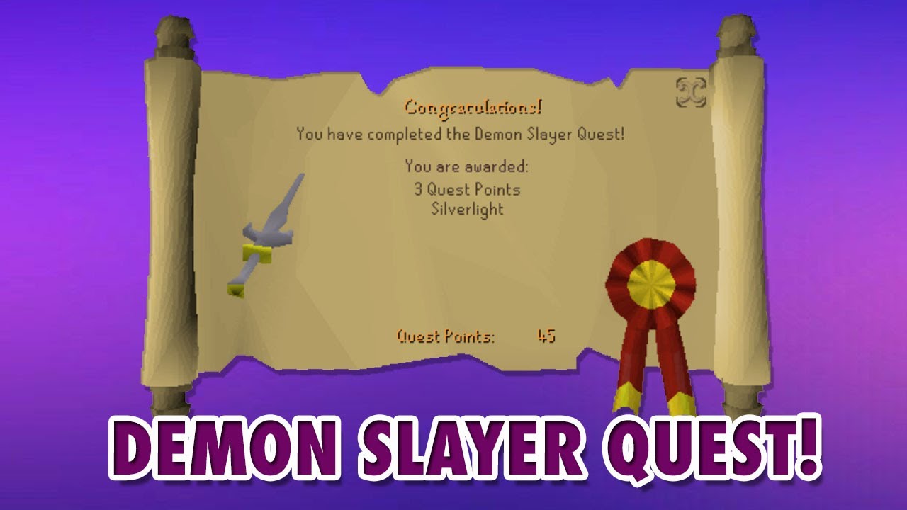 [OSRS] Demon slayer Quest guia [ESPAÑOL] 2020