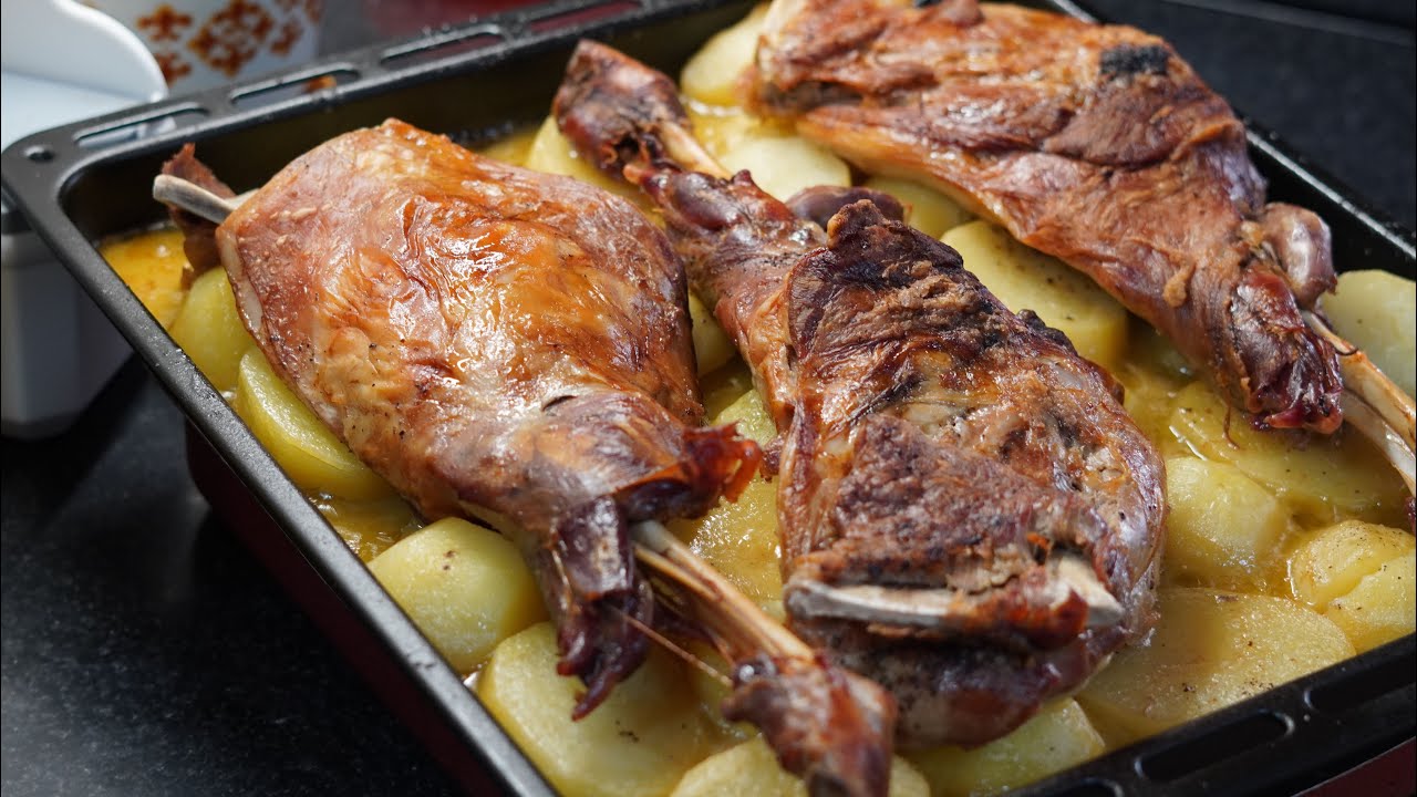 Paletillas de cordero al horno