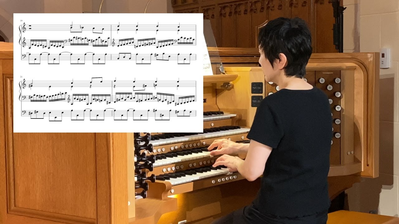 Bach, バッハ BWV 617, Herr Gott, nun schleuss den Himmel auf 主なる神よ、今こそ天の扉を開きたまえ (Sheet music 楽譜)