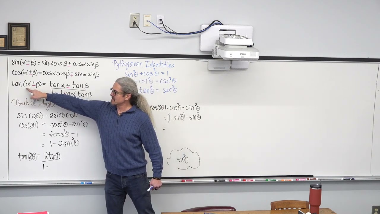 Deriving Trig Identities from Sin(A+B) and Cos(A+B)
