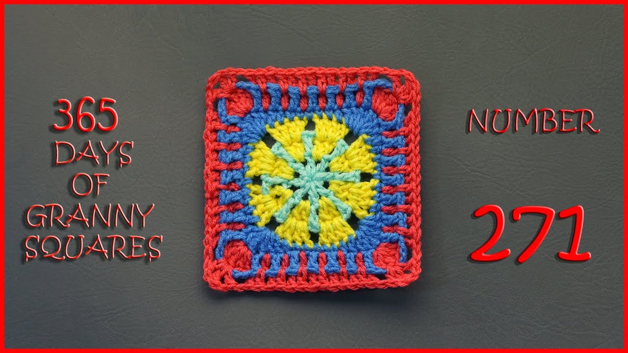 365 Days of Granny Squares Number 271