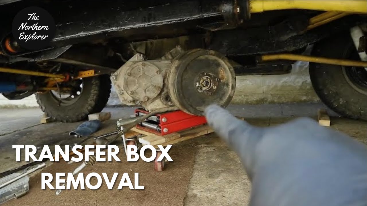 DIY on the Driveway: Removing Disco 1 Transfer Box Without a Lift