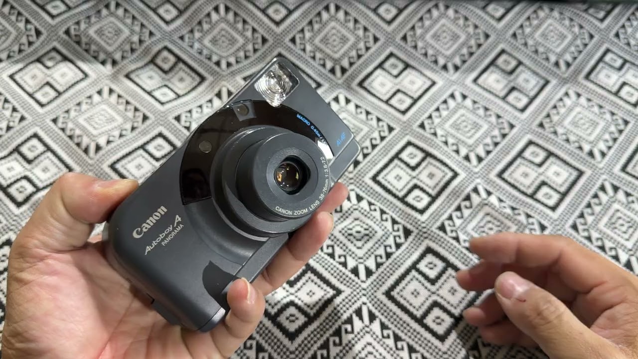 📷 Hướng dẫn sử dụng máy ảnh film Canon Autoboy A panorama