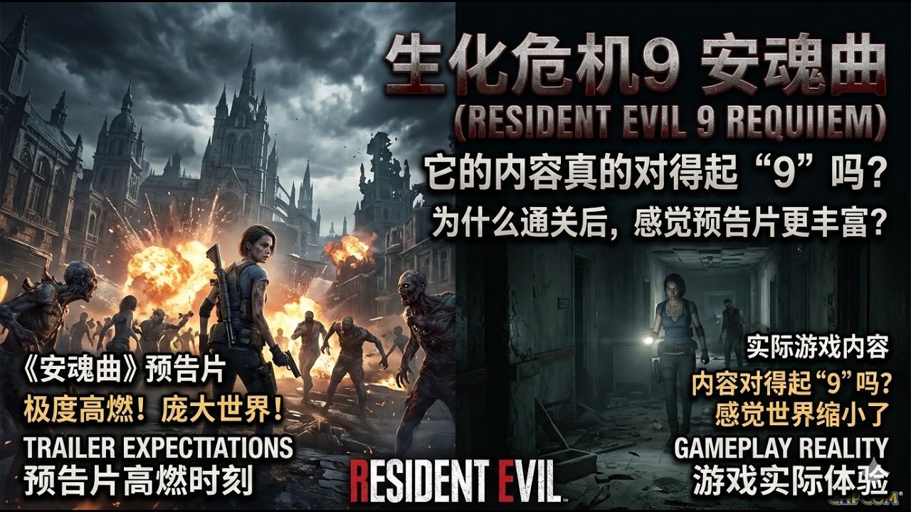 生化危机9安魂曲：它的内容真的对得起“9”吗？为何玩家在通关后，感觉预告片里的世界比游戏本身更丰富？