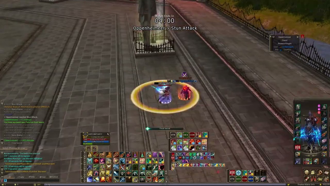 DUELIST TOURNAMENT LINEAGE 2 HIGH FIVE AMERIKA (LXSTCXNTURYY) #pvp  #lineage2
