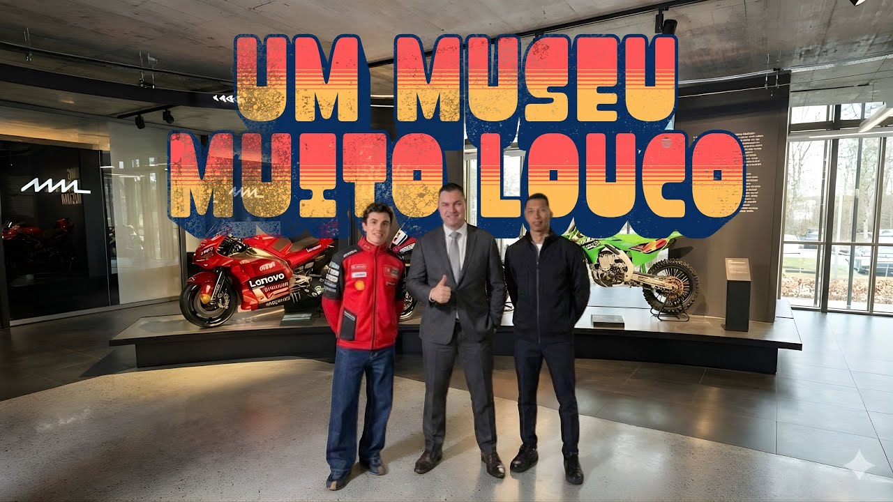 TENTEI NÃO ME IMPRESSIONAR, MAS FOI DIFÍCIL - MUSEU DE MOTOS DE CORRIDA NA SUIÇA