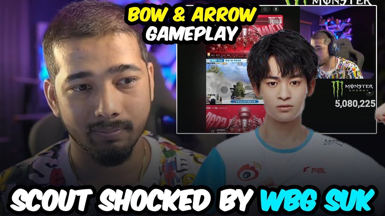 Scout Shocked by WBG Suk's Bow and Arrow Gameplay 🎯🔥