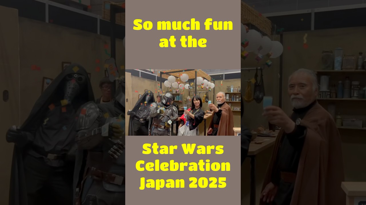 So fun at Star Wars Celebration Japan! 