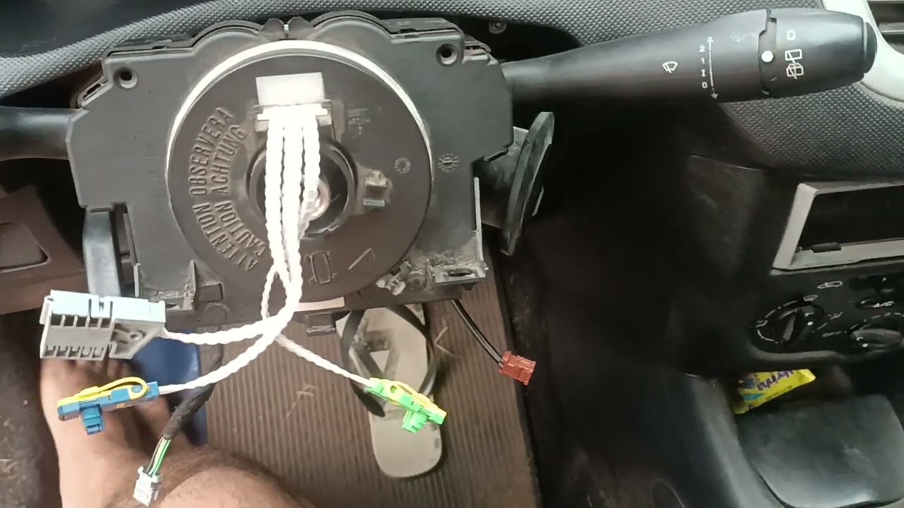 chave de seta e limpador para-brisa com defeito, Com2000, Peugeot 207 1.4 2009 passion.