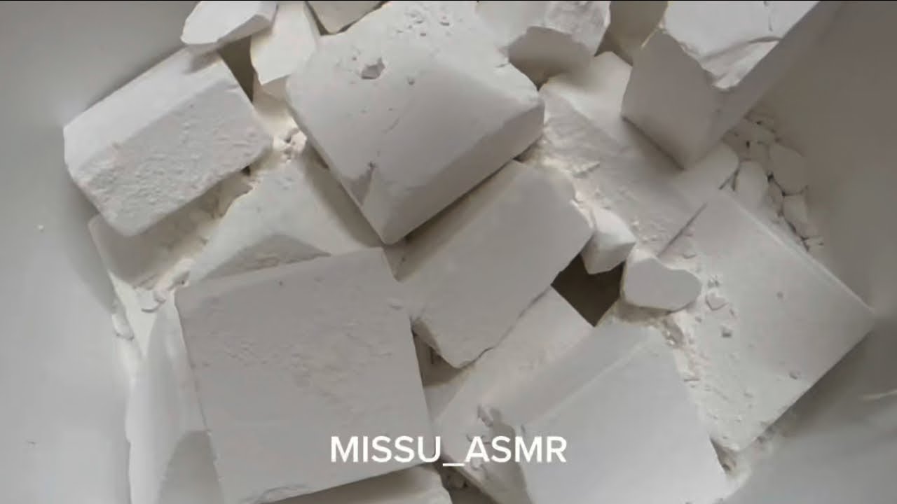 Great gym chalk，I'm very happy to pinch it myself.｜asmr gym chalk