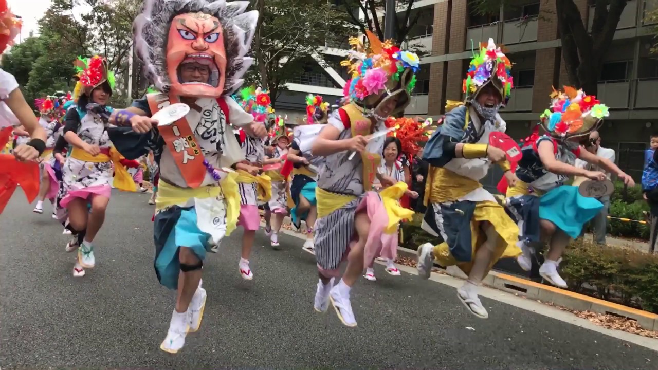 東北復興大祭典なかの2016、日中運行の跳人