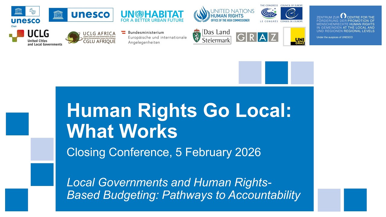 (English version) 2026 Conference: Human Rights Go Local: What Works (5 February 2026)