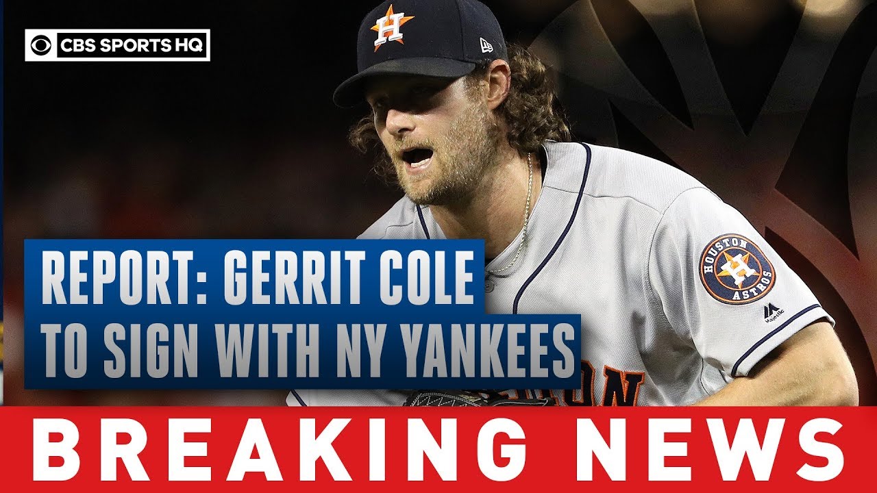 Gerrit Cole reportedly signs with Yankees for record-breaking $324 million deal | CBS Sports HQ