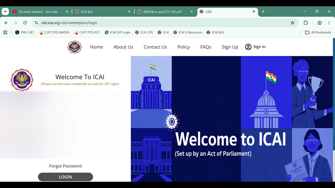 ICAI RELEVANT WEBSITES