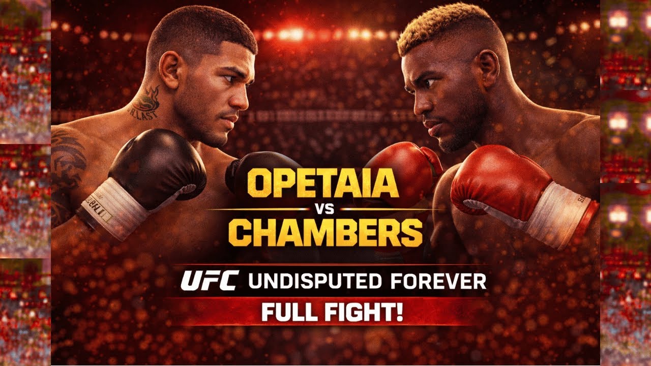 Jai Opetaia vs Damian Chambers | Undisputed Boxing Game Full Fight