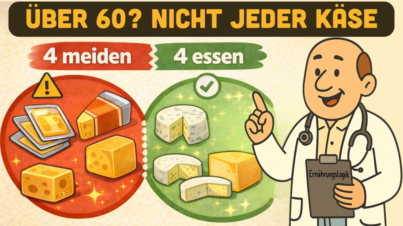 Die GEHEIMEN Risiken von Käse für Senioren