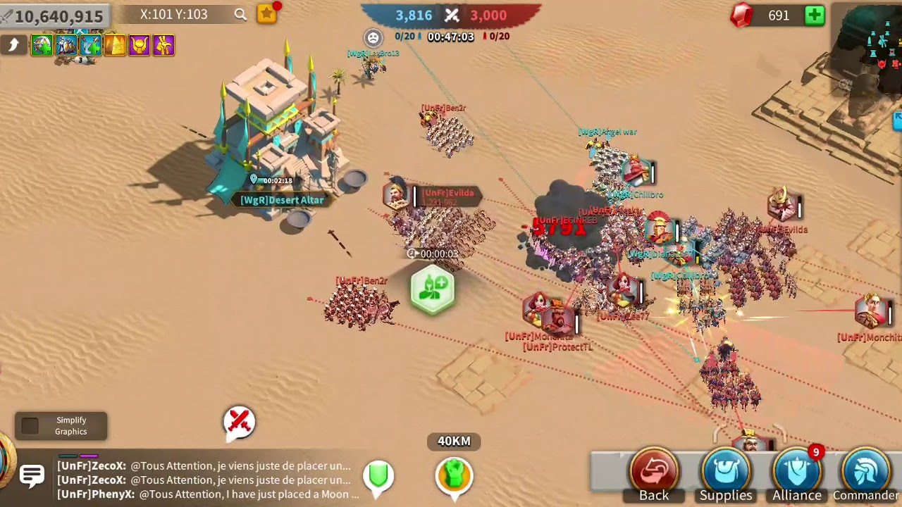 Maxed Hannibal Barca rallies in Ark of Osiris