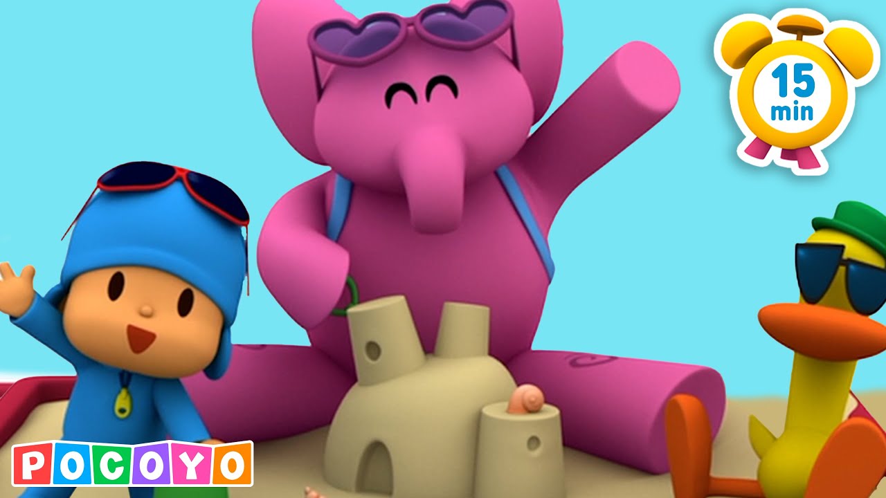 🏝️ POCOYO upptäcker en ny ö?!  [15 min] | Låt oss spela spel | Pocoyó 🇸🇪 Svenska | Tecknade för barn