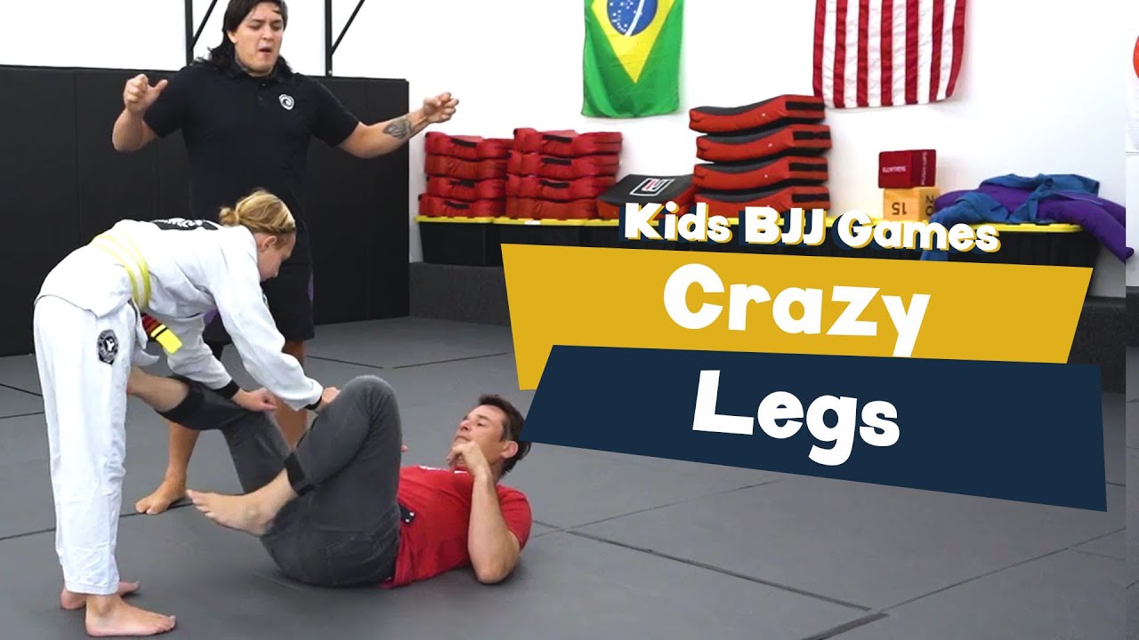 Kids BJJ Games: Crazy Legs