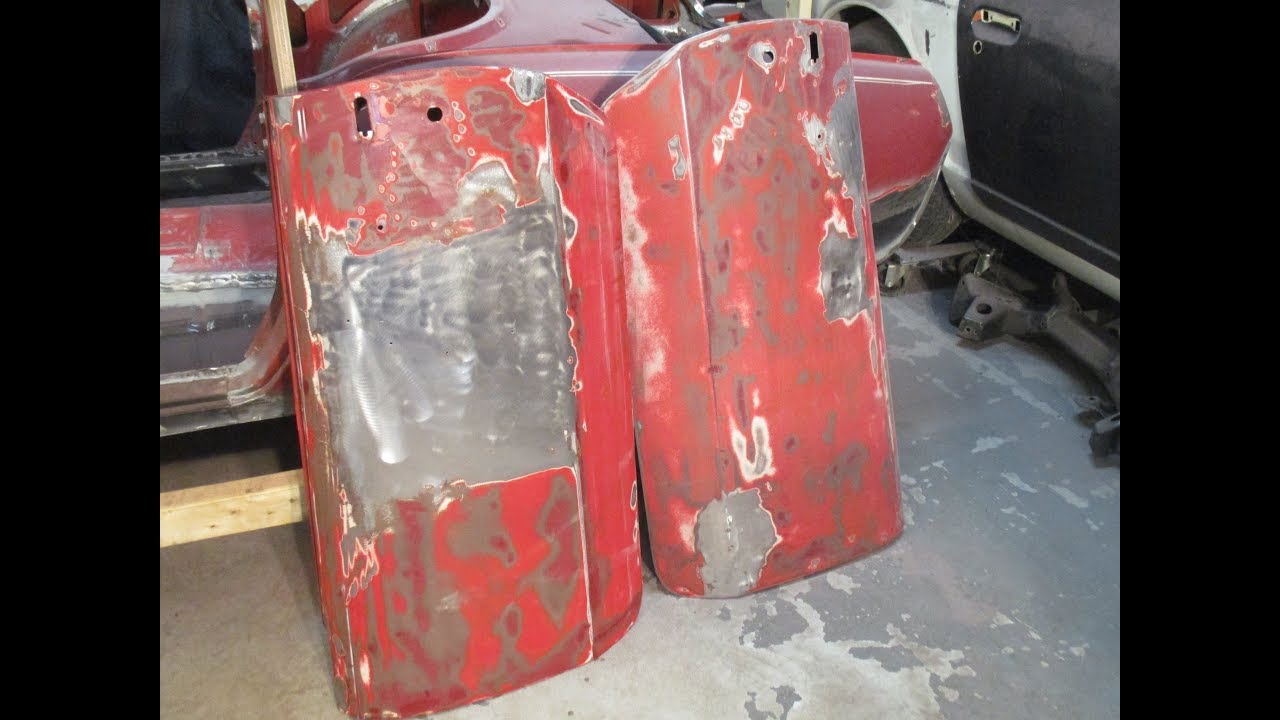 Triumph Spitfire Restoration - Door Body Work