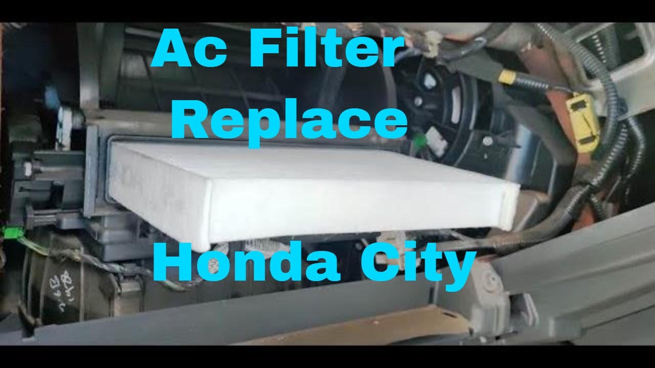 How To Replace Dirty Ac/Cabin Filter in Honda City/Jazz #carairconcleaning