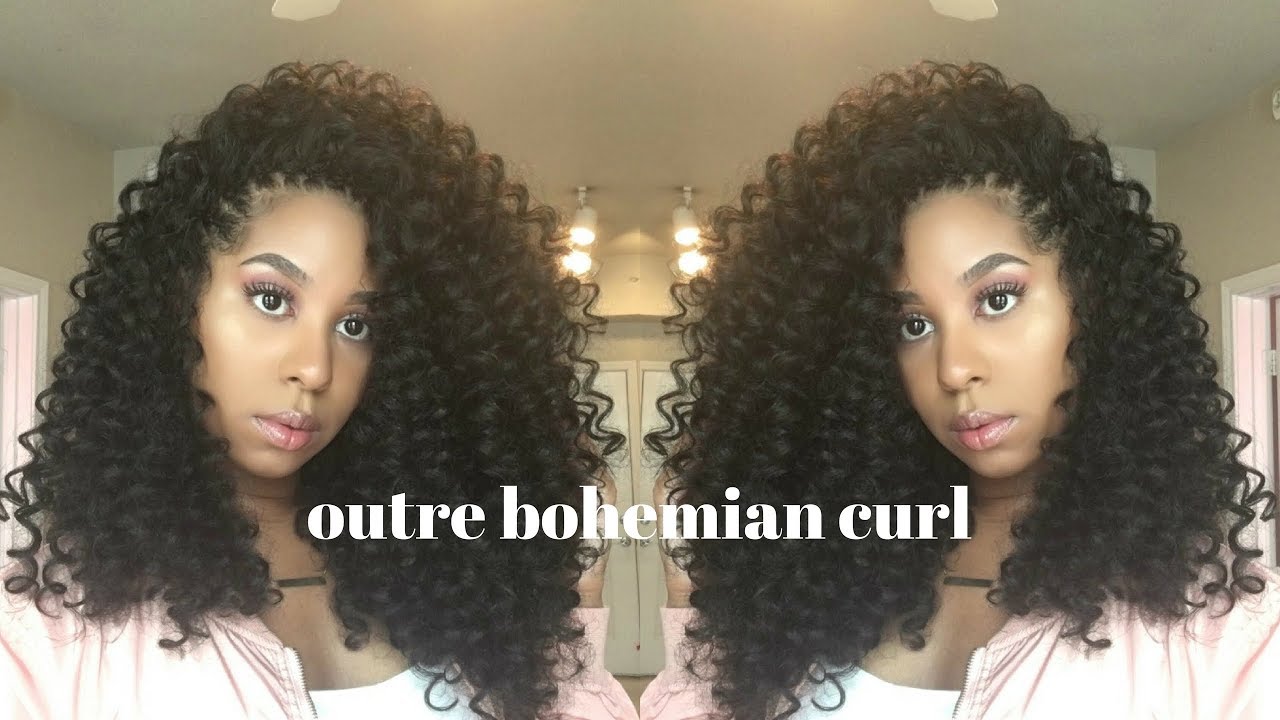 OUTRE BOHEMIAN CURL CROCHET BRAIDS 4 in 1 LOOP | DIVATRESS