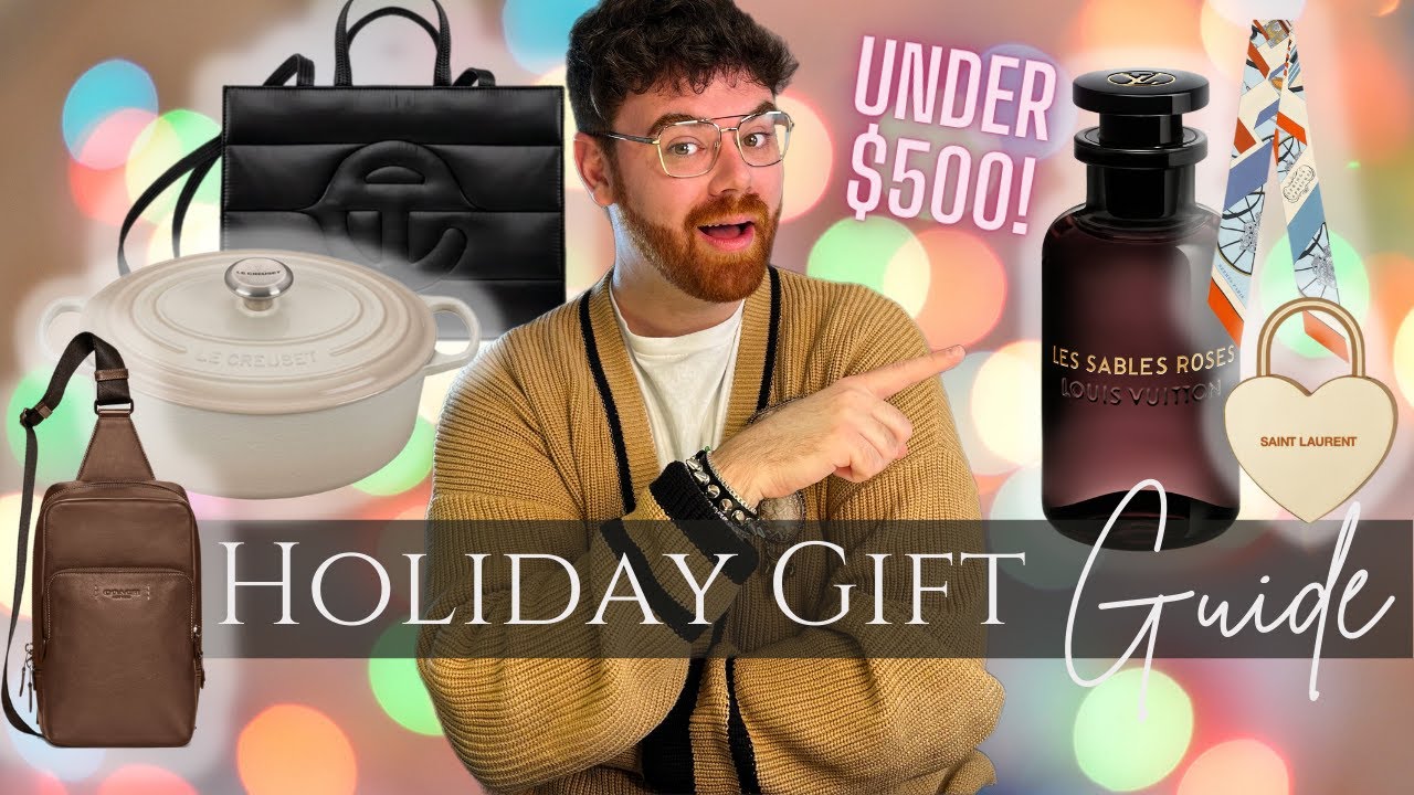 Luxury Holiday Gift Guide 2022 | Luxury Gift Ideas 2022 | Luxury Gifts Under $500