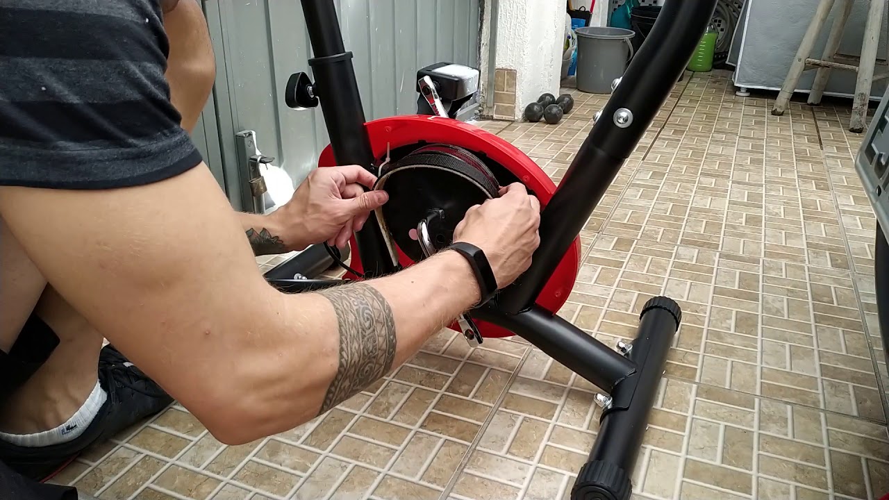 Manutenção bicicleta ergométrica Basic + (pedal travando)