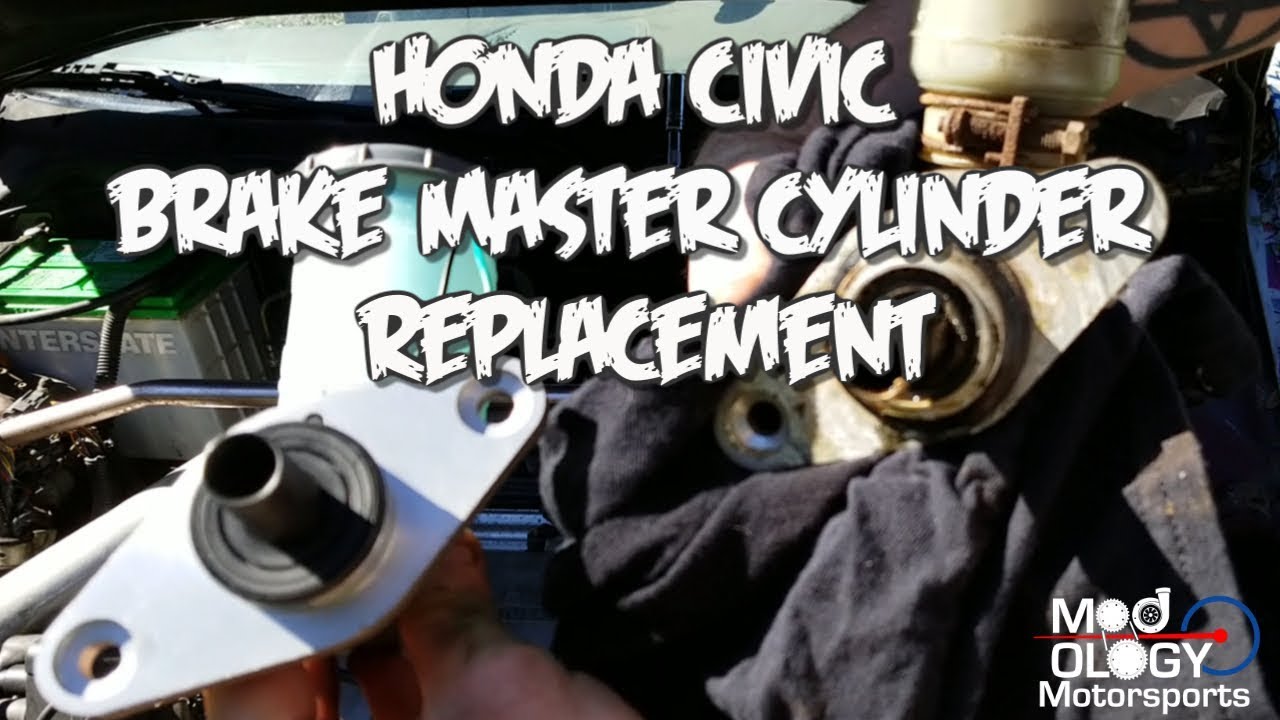 Honda Civic Brake Master Cylinder Replacement