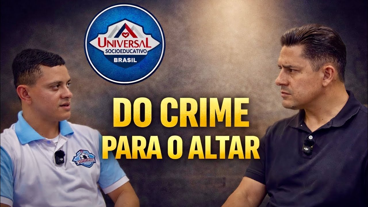 Do crime para o ALTAR | Testemunho Johnny Gustavo | Pastor Ricardo Steinbach 
