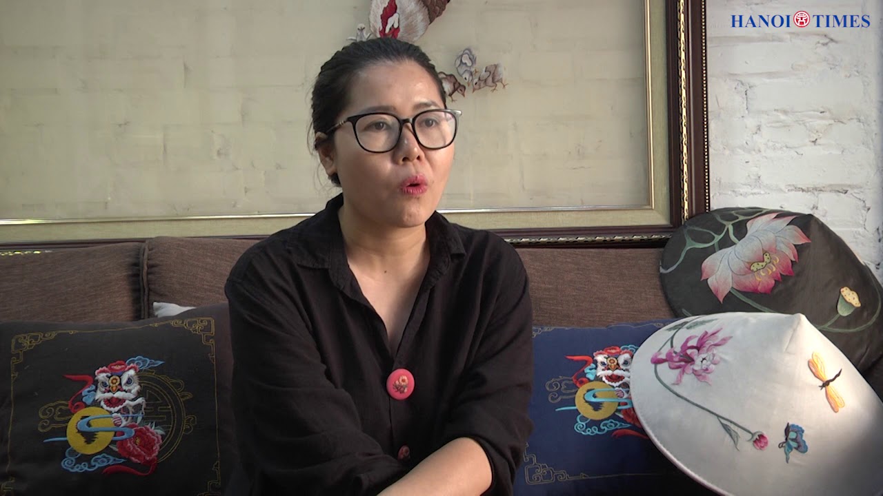 Preserving and taking Hanoi hand embroidery products to foreign markets