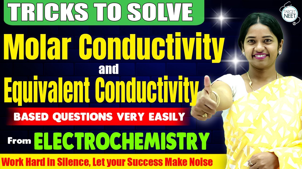 Tricks to Solve Molar Conductivity and Equivalent Conductivity based Questions very easily by komali