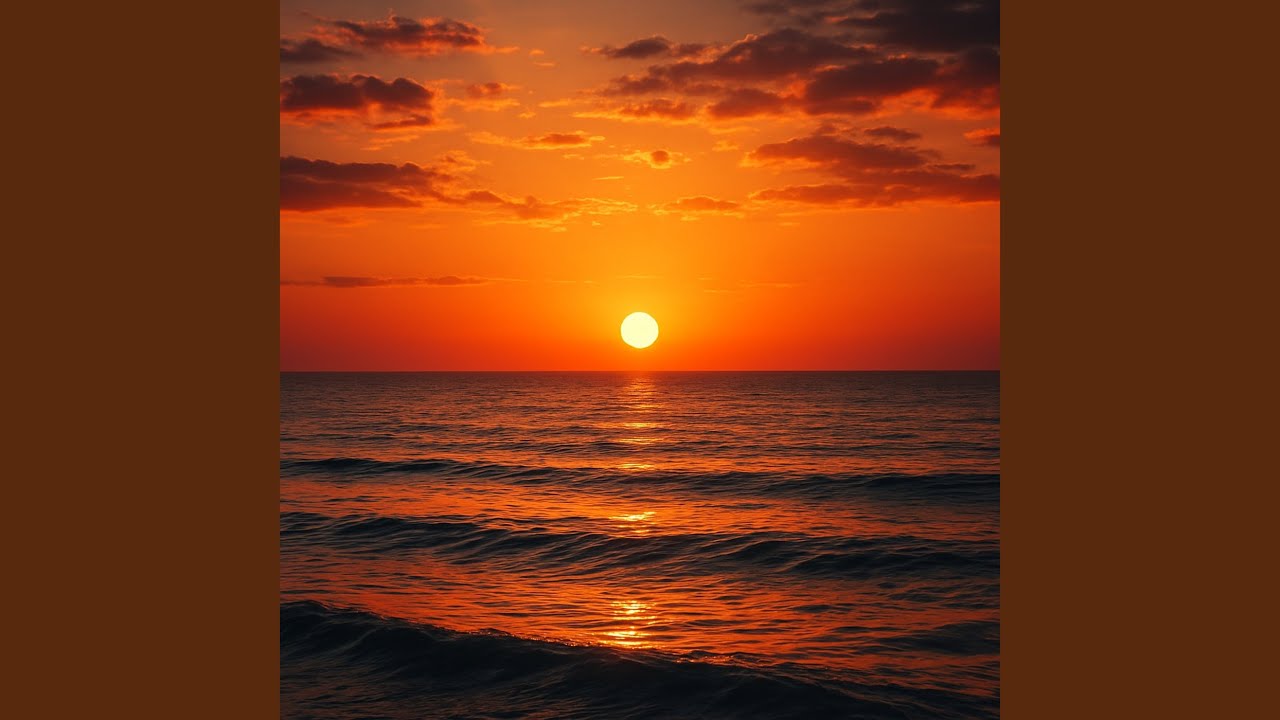 Sunset over the Sea