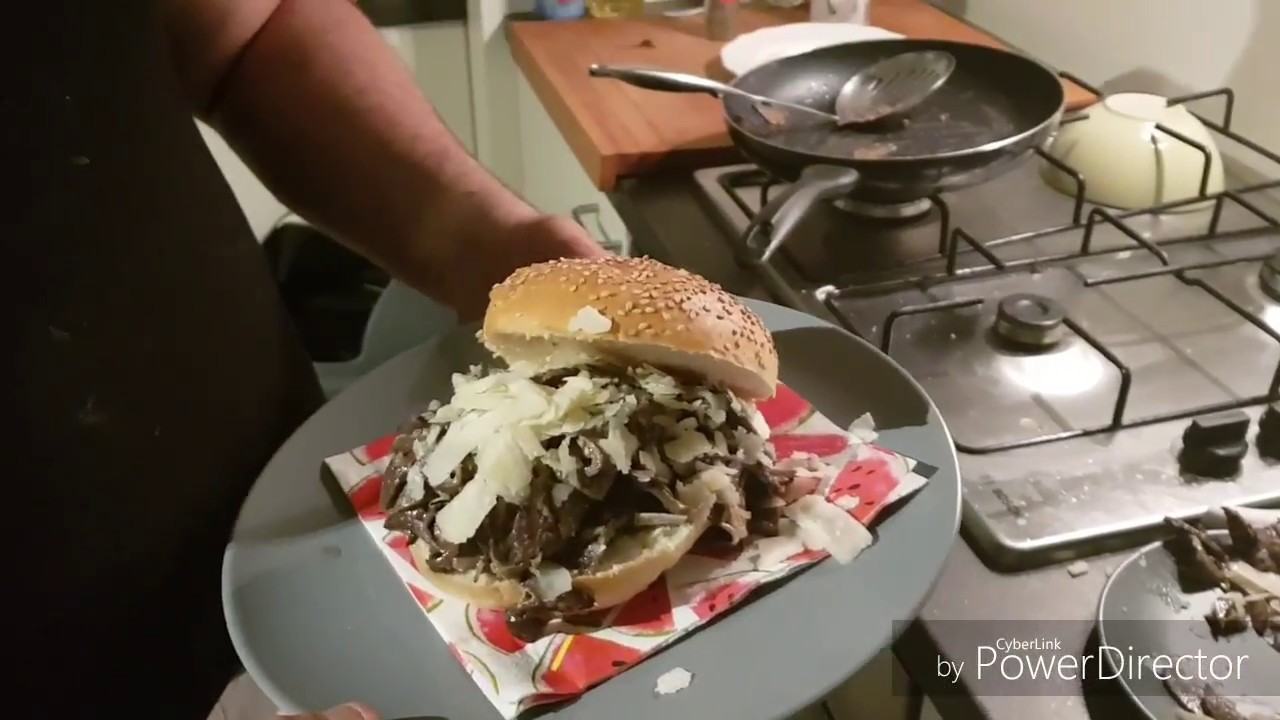 Panino ca' meusa (milza)