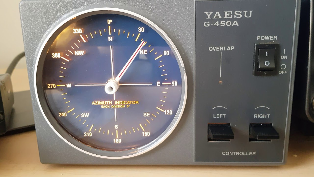 N1MM+ rotator control using Easy Rotor Control & Yaesu G-45A