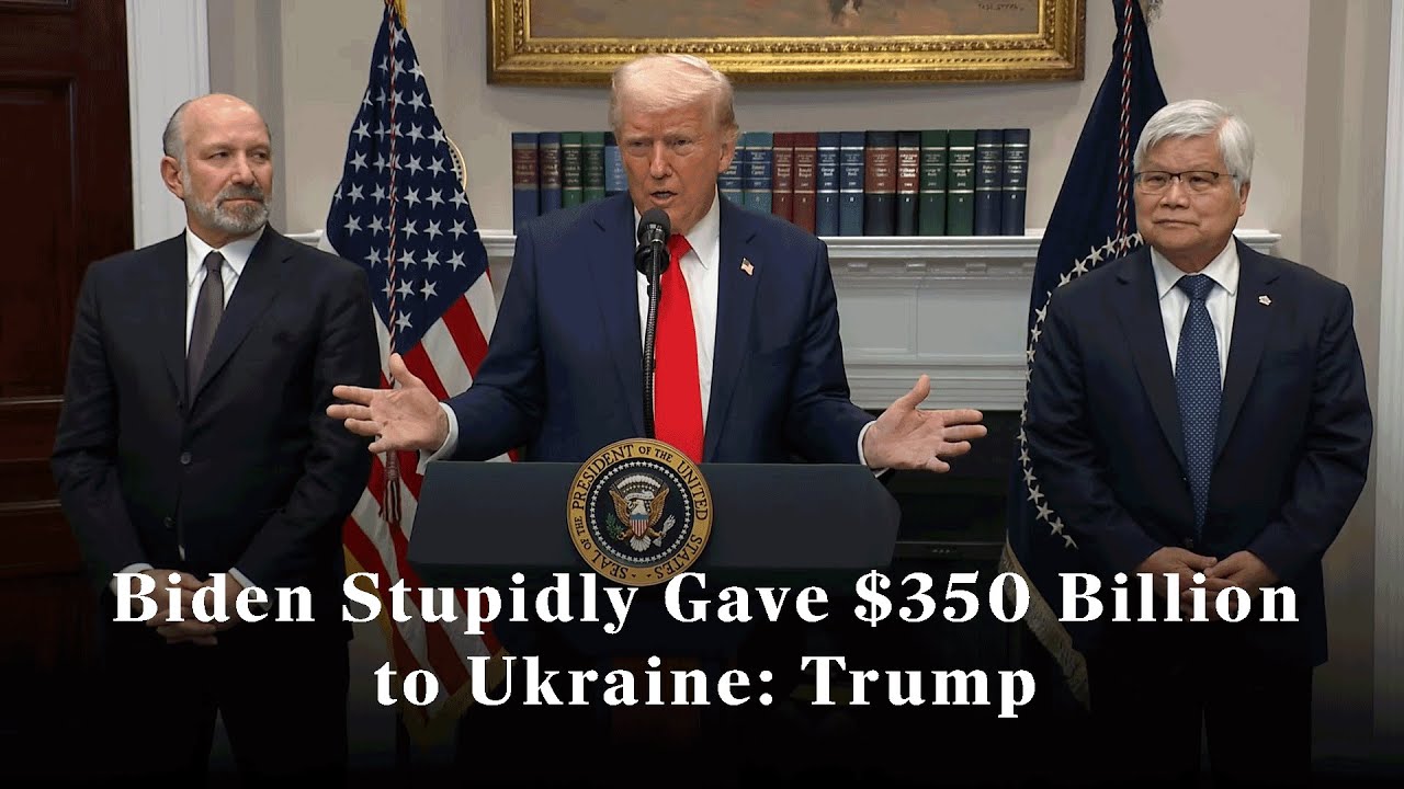 Biden Stupidly Gave $350 Billion to Ukraine: Trump